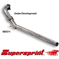 889211 Supersprint Turbo Downpipe Kit - (Replaces OEM Cat) VW Beetle 5C 2012 On,   2.0 TSI 200Hp 11 On