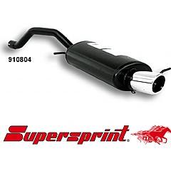 910804 Supersprint Rear Exhaust Single Round 90mm Seat Cordoba 1 6K 93-99    ,  2 Door & 4 Door 1.0L 93 - 96