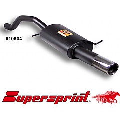910904 Supersprint Rear Exhaust Single Round 90mm Seat Cordoba 1 6K 93-99    ,   1.9 TD 75Hp 93 - 96
