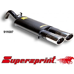 911007 Supersprint Rear Exhaust 90mm x 70mm Seat Toledo 1 1L 92-99    ,   2.0L 115Hp To 98