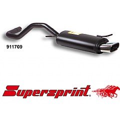 911709 Supersprint Rear Exhaust Oval 145mm x 75mm Seat Ibiza 2 6K 99-02    ,   1.9 TDI 110Hp 00 - 01