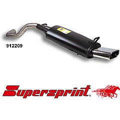 912209 Supersprint Rear Exhaust Oval 145mm x 75mm Seat Leon 1 1M 99-06    ,   1.6 100Hp 00 - 05