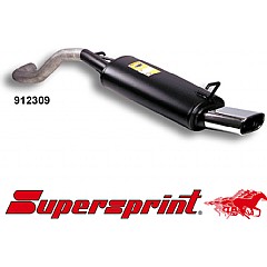 912309 Supersprint Rear Exhaust Oval 145mm x 75mm Seat Leon 1 1M 99-06    ,   1.9 TDI 00 - 05