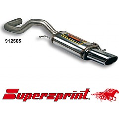 912505 Supersprint Rear Exhaust 145mm x 95mm Stainless steel Seat Ibiza 2 6K 99-02    ,   1.8T 156Hp 00 - 02 Racing Parts