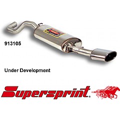 913105 Supersprint Rear Exhaust 145mm x 95mm Stainless Steel Seat Cordoba 1 6K 99-02    ,   1.8T 156Hp To 02 Racing Parts