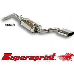 913409 Supersprint Rear Exhaust Oval 145mm x 75mm RS Look Stainless steel Skoda Octavia 1 1U    ,   1.8T 180Hp