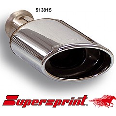 913915 Supersprint End Pipe 145mm x 95mm VW Scirocco New 13    ,   1.4 TSI 122Hp 09 On