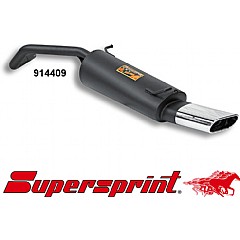 914409 Supersprint Rear Exhaust Oval 145mm x 75mm Seat Ibiza 3 6L 02-09    ,   1.9 TDI 130-160Hp 04 - 07