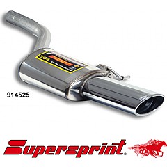 914525 Supersprint Rear Exhaust 145mm x 95mm VW Jetta MK5 1K 2006>    ,   2.0 TFSI 200Hp 05 On