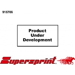 915706 Supersprint Rear Exhaust Twin Round 80mm VW Beetle Cabrio New 1Y    ,   1.8T 150Hp 06 On