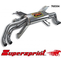 768304 Supersprint Rear Exhaust Left + Right 4 exits Audi R8 42    ,   5.2 V10 09 On