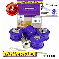 PFF3-203G Front Upper Arm To Chassis Bushes Camber Adjustable Audi A4 Avant 2WD 1995-2001,