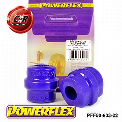 PFF50-603-22 Front Anti Roll Bar Bushes 22mm citroen Picasso 2006-2013,