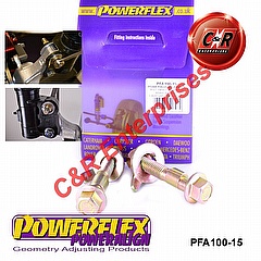 PFA100-15 PowerAlign Camber Bolt Kit (15mm) honda Integra Type R/S DC5 2001 - 2006,