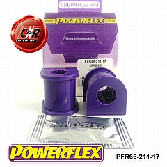 PFR66-211-17 Rear Anti Roll Bar Bushes 17mm saab 9-5 1998-2010 YS3E,