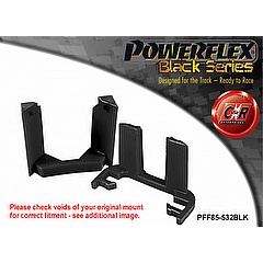 PFF85-532BLK Upper Engine Mount Insert Audi A3 MK2 8P 2003-2012,