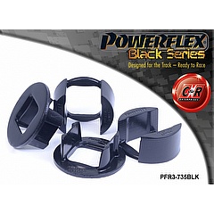 PFR3-735BLK Rear Subframe Front Bush Inserts Audi A5 Quattro 2007-2016,