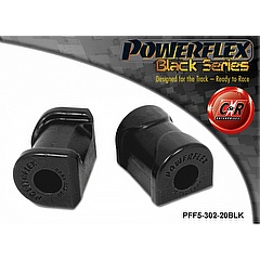 PFF5-302-20BLK Front Anti Roll Bar Bushes 20mm bmw E30 3 Series 1982 - 1991,