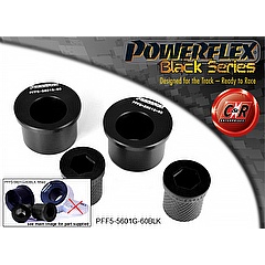PFF5-5601G-60BLK Front Wishbone Rear Bushes, Caster Offset bmw E46 3 Series 99-06,