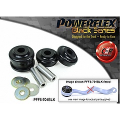 PFF5-701BLK Front Radius Arm To Chassis Bushes bmw E63/E64 M6 05-10,