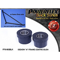PF8-903BLK DeDion A Frame Centre Bush caterham 7 Imperial DeDion No Watts Link 73-06,