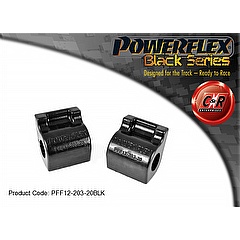 PFF12-203-20BLK Front Anti Roll Bar Bushes 20mm citroen C2 2003-2009,