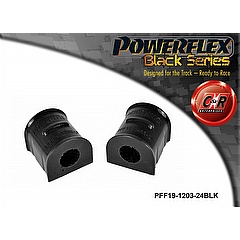 PFF19-1203-24BLK Front Anti Roll Bar To Chassis Bushes 24mm ford Focus MK2 RS,