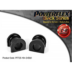 PFF25-104-24BLK Front Anti Roll Bar Bushes 24mm honda Integra Type R DC2 95-00,