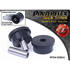 PFR34-232BLK Lower Engine Mount Bush lotus 340R,