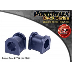 PFF34-203-19BLK Front Anti Roll Bar Bushes 19mm lotus Elise Series 2 01-11,
