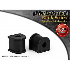 PFR36-115-12BLK Rear Anti Roll Bar Mounting Bushes 12mm mazda MX-5 Mk1 NA 89-98,