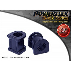 PFR44-211-22BLK Rear Anti Roll Bar Bushes 22mm mitsubishi Lancer EVO 7-8-9 inc 260,