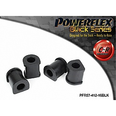 PFR57-412-16BLK Rear Anti Roll Bar Bushes 16mm porsche 911 Classic 1969 - 1973,