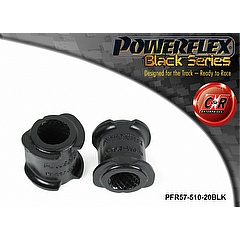 PFR57-510-20BLK Rear Anti Roll Bar Bushes 20mm porsche Cayman 987C 2005 - 2012,