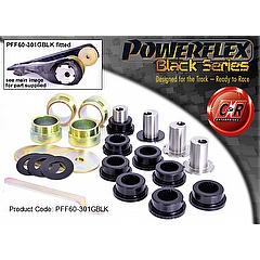 PFF60-301GBLK Front Lower Wishbone Bushes, Camber Adjustable renault Megane I 1995-2002,