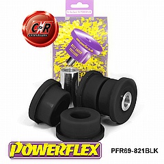 PFR69-821BLK Rear Subframe Front Bushes scion FR-S,