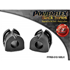PFR69-512-16BLK Rear Anti Roll Bar Bushes 16mm subaru Forester SH 05/08 on,
