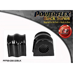 PFF69-205-23BLK Front Anti Roll Bar Bushes 23mm subaru Forester SF 97-02,