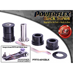 PFF73-401GBLK Front Arm Front Bushes, Camber Adjustable suzuki Swift - Sport 2010 on,