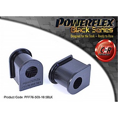PFF76-503-18.5BLK Front Anti Roll Bar Bushes 18.5mm toyota MR2 SW20 REV 2-5 91-99,