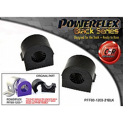 PFF80-1203-21BLK Front Anti Roll Bar Mounting Bushes 21mm (2 Piece) vauxhall Astra MK5 04-10,