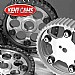 Kent Alloy Vernier Pulley VW Golf Mk2 19/1G,  1.6, 1.8 all (1984 - 1992)