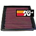 K&N Replacement Air Filter Audi 200 43,  2.2 ( 77 - 84)
