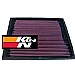 K&N Replacement Air Filter VW Golf Mk3 1H,  1.6 ( 92 - 6/95)