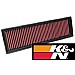 K&N Replacement Air Filter Audi 200 43,  2.0L ( 82 - 90)