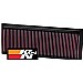K&N Replacement Air Filter Audi TT Roadster 8J,  2.0L ( 09 - 10)