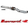 Supersprint Centre Pipe with metallic.