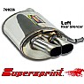 Supersprint Rear Exhaust Left