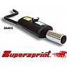 Supersprint Rear Exhaust MAGNUM Single Round 100mm