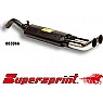 Supersprint Rear Exhaust DTM Single Round 63mm